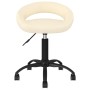 Swivel dining chairs 2 units cream velvet by vidaXL, dining chairs - Ref: Foro24-333300, Price: 70,36 €, Discount: %