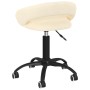 Swivel dining chairs 2 units cream velvet by vidaXL, dining chairs - Ref: Foro24-333300, Price: 70,36 €, Discount: %