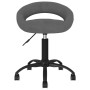 Swivel dining chairs 2 units dark gray velvet by vidaXL, dining chairs - Ref: Foro24-333302, Price: 84,99 €, Discount: %