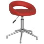 Swivel Dining Chairs 2 Pcs Red Red Synthetic Leather by vidaXL, dining chairs - Ref: Foro24-333325, Price: 91,77 €, Discount: %