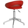 Swivel Dining Chairs 2 Pcs Red Red Synthetic Leather by vidaXL, dining chairs - Ref: Foro24-333325, Price: 91,77 €, Discount: %