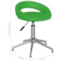 Swivel dining chairs 2 units green synthetic leather by vidaXL, dining chairs - Ref: Foro24-333328, Price: 81,07 €, Discount: %