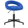 Blue Velvet Swivel Office Chair by vidaXL, Office chairs - Ref: Foro24-333336, Price: 70,99 €, Discount: %