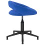 Blue Velvet Swivel Office Chair by vidaXL, Office chairs - Ref: Foro24-333336, Price: 70,99 €, Discount: %