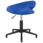 Blue Velvet Swivel Office Chair by vidaXL, Office chairs - Ref: Foro24-333336, Price: 70,99 €, Discount: %