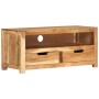 Solid acacia wood TV cabinet 88x35x40 cm by vidaXL, TV Furniture - Ref: Foro24-338433, Price: 191,48 €, Discount: %