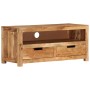 Mueble de TV madera maciza de acacia 88x35x40 cm de vidaXL, Muebles TV - Ref: Foro24-338433, Precio: 200,99 €, Descuento: %