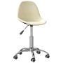 Swivel dining chairs 2 units cream fabric by vidaXL, dining chairs - Ref: Foro24-333415, Price: 72,49 €, Discount: %