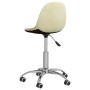 Swivel dining chairs 2 units cream fabric by vidaXL, dining chairs - Ref: Foro24-333415, Price: 72,49 €, Discount: %