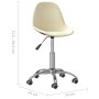 Swivel dining chairs 2 units cream fabric by vidaXL, dining chairs - Ref: Foro24-333415, Price: 72,49 €, Discount: %