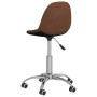 Swivel dining chairs 2 units brown fabric by vidaXL, dining chairs - Ref: Foro24-333416, Price: 81,99 €, Discount: %