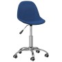 Swivel dining chairs 2 units blue fabric by vidaXL, dining chairs - Ref: Foro24-333417, Price: 81,84 €, Discount: %