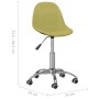 Swivel dining chairs 2 units green fabric by vidaXL, dining chairs - Ref: Foro24-333418, Price: 64,34 €, Discount: %