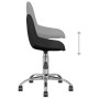 Swivel dining chairs 2 units black fabric by vidaXL, dining chairs - Ref: Foro24-333419, Price: 72,99 €, Discount: %