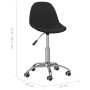 Swivel dining chairs 2 units black fabric by vidaXL, dining chairs - Ref: Foro24-333419, Price: 72,99 €, Discount: %