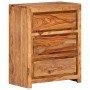 Cómoda de madera maciza de acacia 60x33x75 cm de vidaXL, Cajoneras - Ref: Foro24-338435, Precio: 209,58 €, Descuento: %