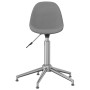 Sillas de comedor giratorias 2 unidades tela gris claro de vidaXL, Sillas de comedor - Ref: Foro24-333439, Precio: 68,99 €, D...