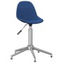 Sillas de comedor giratorias 2 unidades tela azul de vidaXL, Sillas de comedor - Ref: Foro24-333443, Precio: 65,15 €, Descuen...