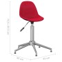 Swivel dining chairs 2 units red wine red fabric by vidaXL, dining chairs - Ref: Foro24-333447, Price: 65,99 €, Discount: %