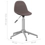 Sillas de comedor giratorias 2 unidades tela gris taupe de vidaXL, Sillas de comedor - Ref: Foro24-333448, Precio: 68,52 €, D...