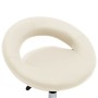 Swivel dining chairs 2 units cream synthetic leather by vidaXL, dining chairs - Ref: Foro24-333281, Price: 85,63 €, Discount: %