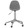 Swivel dining chairs 2 units light gray fabric by vidaXL, dining chairs - Ref: Foro24-333465, Price: 65,00 €, Discount: %