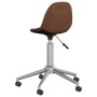 Swivel dining chairs 2 units brown fabric by vidaXL, dining chairs - Ref: Foro24-333468, Price: 89,49 €, Discount: %