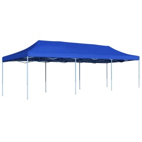 Pop-up folding tent 3x9 m blue by vidaXL, Tents and gazebos - Ref: Foro24-44977, Price: 286,99 €, Discount: %