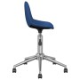 Swivel dining chairs 2 units blue fabric by vidaXL, dining chairs - Ref: Foro24-333469, Price: 68,43 €, Discount: %