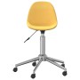 Sillas de comedor giratorias 2 uds tela amarillo mostaza de vidaXL, Sillas de comedor - Ref: Foro24-333472, Precio: 69,58 €, ...