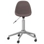 Swivel dining chairs 2 units gray taupe fabric by vidaXL, dining chairs - Ref: Foro24-333474, Price: 68,43 €, Discount: %