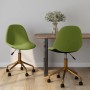 Swivel dining chairs 2 units light green velvet by vidaXL, dining chairs - Ref: Foro24-333497, Price: 101,99 €, Discount: %