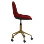 Swivel dining chairs 2 units red velvet by vidaXL, dining chairs - Ref: Foro24-333501, Price: 83,99 €, Discount: %