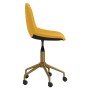 Swivel dining chairs 2 pcs mustard yellow velvet by vidaXL, dining chairs - Ref: Foro24-333502, Price: 83,99 €, Discount: %