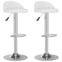 Kitchen stools 2 units white synthetic leather by vidaXL, Kitchen stools - Ref: Foro24-333555, Price: 109,99 €, Discount: %