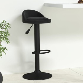 Black Velvet Kitchen Stool by vidaXL, Kitchen stools - Ref: Foro24-333587, Price: 66,48 €, Discount: %