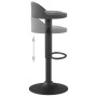 Kitchen stools 2 units dark gray velvet by vidaXL, Kitchen stools - Ref: Foro24-333602, Price: 106,72 €, Discount: %