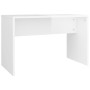 Glossy white vanity set 86.5x35x136 cm by vidaXL, Bedroom Dressers - Ref: Foro24-3114151, Price: 122,99 €, Discount: %