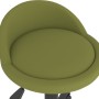 Sillas de comedor giratorias 2 unidades terciopelo verde claro de vidaXL, Sillas de comedor - Ref: Foro24-333645, Precio: 62,...