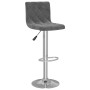 Kitchen stools 2 units dark gray velvet by vidaXL, Kitchen stools - Ref: Foro24-333688, Price: 126,43 €, Discount: %