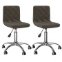 Swivel dining chairs 2 units dark gray velvet by vidaXL, dining chairs - Ref: Foro24-333754, Price: 90,99 €, Discount: %