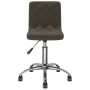 Swivel dining chairs 2 units dark gray velvet by vidaXL, dining chairs - Ref: Foro24-333754, Price: 90,99 €, Discount: %