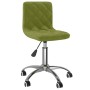 2 pcs Light Green Velvet Swivel Dining Chairs by vidaXL, dining chairs - Ref: Foro24-333755, Price: 90,59 €, Discount: %