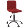 Swivel dining chairs 2 units red velvet by vidaXL, dining chairs - Ref: Foro24-333759, Price: 91,85 €, Discount: %