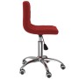 Swivel dining chairs 2 units red velvet by vidaXL, dining chairs - Ref: Foro24-333759, Price: 91,85 €, Discount: %