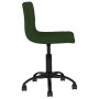 Silla de comedor giratoria de terciopelo verde oscuro de vidaXL, Sillas de comedor - Ref: Foro24-333767, Precio: 77,83 €, Des...