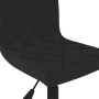 Swivel dining chairs 2 pcs black velvet by vidaXL, dining chairs - Ref: Foro24-333772, Price: 129,09 €, Discount: %