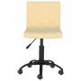 Swivel dining chairs 2 pcs cream velvet by vidaXL, dining chairs - Ref: Foro24-333774, Price: 73,43 €, Discount: %