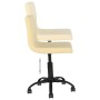 Swivel dining chairs 2 pcs cream velvet by vidaXL, dining chairs - Ref: Foro24-333774, Price: 73,43 €, Discount: %