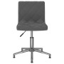 Swivel dining chairs 2 units dark gray velvet by vidaXL, dining chairs - Ref: Foro24-333798, Price: 84,54 €, Discount: %